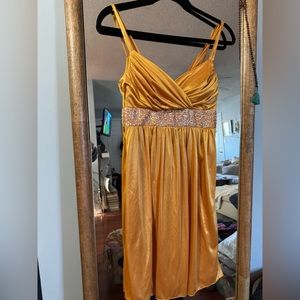 Vintage early 2000s silk mini dress
